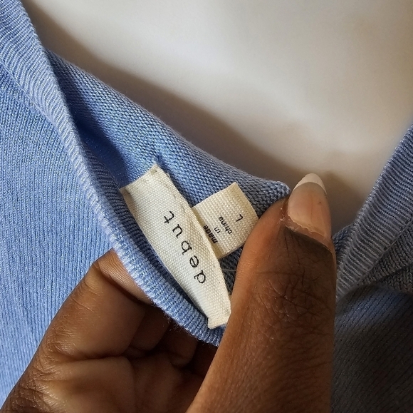 Beautiful Baby Blue Cardigan - Picture 7 of 12